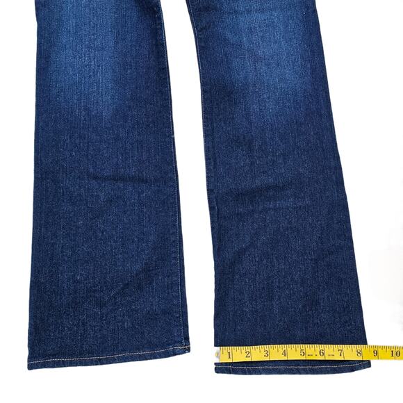 Bootcut Jeans Lucky Brand Lolita Size 8 / 29 Dark Wash Stretch Denim Women's - Picture 3 of 10